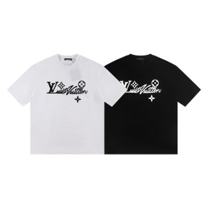 LOUIS VUITTON 루이비통 6486 그래픽 로고 반팔