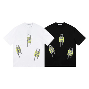 GIVENCHY 지방시 6565 4G 패들록 일러스트 반팔