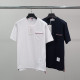 THOM BROWNE 톰브라운 포켓삼선 라운드 반팔티