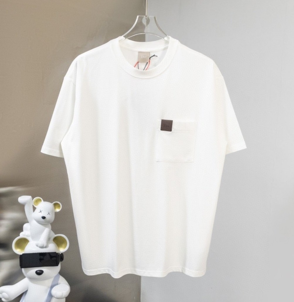DIOR 디올 레더 포인트 티셔츠 2COLOR