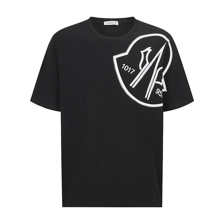 MONCLER 몽클레어 64314 알릭스 스트레이 로고 프린트 반팔 2COLOR