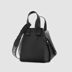 LOEWE 로에베 새틴 카프스킨 해먹 컴팩트 백 4COLOR
