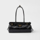 29위 PRADA 프라다 보니 미디엄 가죽 핸드백 1BA426