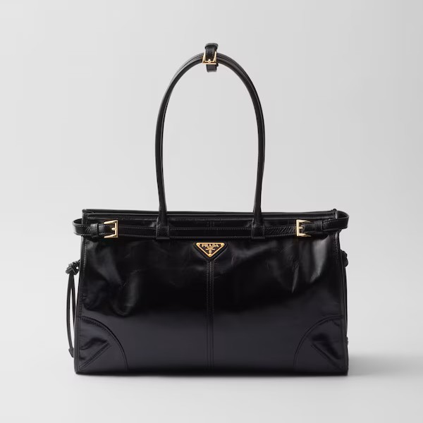 PRADA 프라다 보니 미디엄 가죽 핸드백