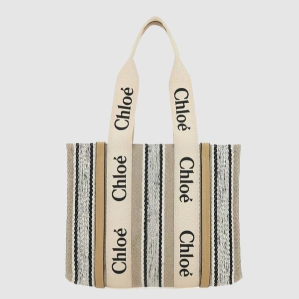 CHLOE 끌로에 우디 미듐 토트백 CHC22