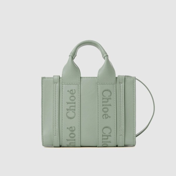 CHLOE 끌로에  우디 스트랩 토트백 스몰 US397