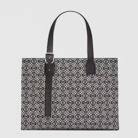 LOEWE 로에베 버클 호리즌탈 토트 백