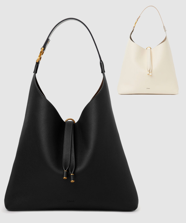 CHLOE 끌로에 그레인드 가죽 Marcie 호보백 SS630 4COLOR