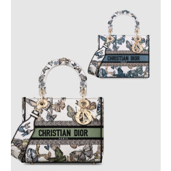 DIOR 디올 레이디백 디라이트 미듐 M0565