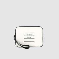 THOM BROWNE 톰브라운 페이퍼 라벨 파우치 MAC067