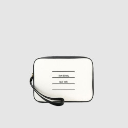 THOM BROWNE 톰브라운 페이퍼 라벨 파우치 MAC067