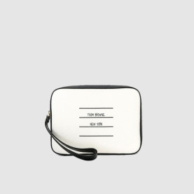 THOM BROWNE 톰브라운 페이퍼 라벨 파우치 MAC067