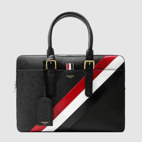 THOM BROWNE 톰브라운 비즈니스 페블 토트백 MAG064