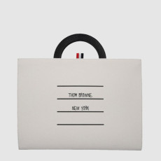 THOM BROWNE 톰브라운 페이퍼 라벨 토트백 MAG113