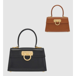 FERRAGAMO 페레가모 아이코닉 탑 핸들 212958 4COLOR