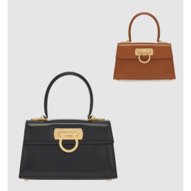 FERRAGAMO 페레가모 아이코닉 탑 핸들 212958 4COLOR