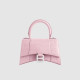BALENCIAGA 발렌시아가 XS 아워글래스 크로커다일 엠보싱 핸드백 592833