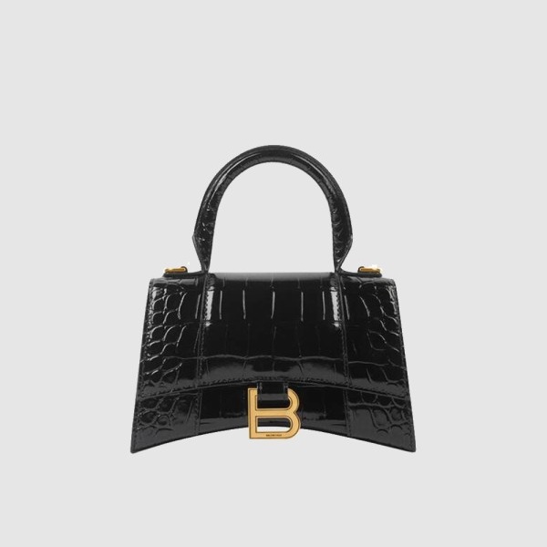 BALENCIAGA 발렌시아가 미니 크로커다일 핸드백 592833 (금장/은장)
