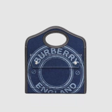 BURBERRY 버버리 미니 데님 숄더백 80390901