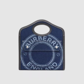 BURBERRY 버버리 미니 데님 숄더백 80390901