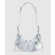 BALENCIAGA 발렌시아가  XS 라인스톤 디테일 데님 숄더백 671309