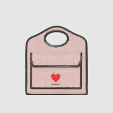 BURBERRY 버버리 캔버스 토트백 80449711