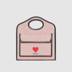 BURBERRY 버버리 캔버스 토트백 80449711