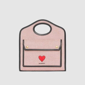 BURBERRY 버버리 캔버스 토트백 80449711