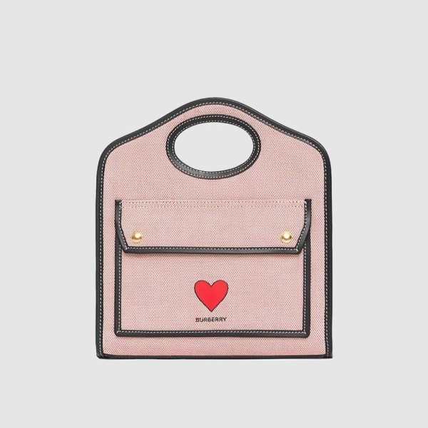 BURBERRY 버버리 캔버스 토트백 80449711