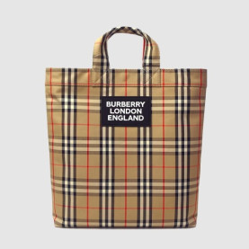 BURBERRY 버버리 체크 핸드백 8017740