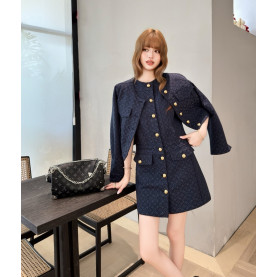 LOUIS VUITTON 루이비통 LV 자카드 원피스