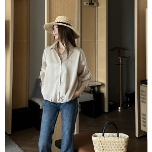 LOEWE 로에베 실키 블라우스 2COLOR