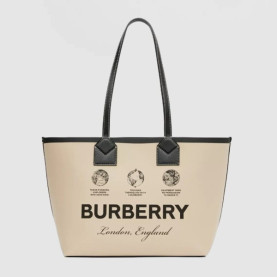 BURBERRY 버버리 리버시블 스몰 토트백 80631201