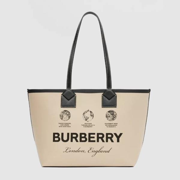 BURBERRY 버버리 리버시블 스몰 토트백 80631201