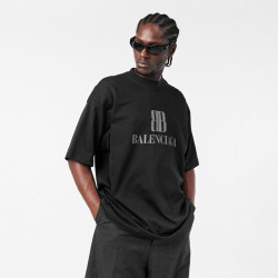 BALENCIAGA 발렌시아가 나노 BB 반팔 티셔츠 2COLOR