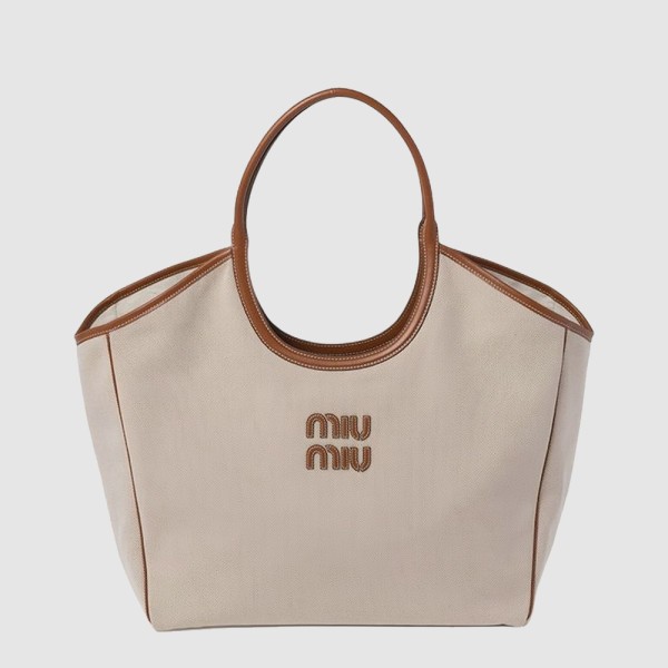 MIUMIU 미우미우 아이비 카네테 패브릭백 5BG276