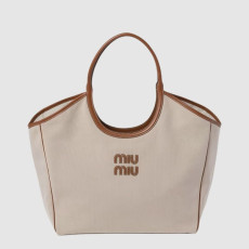 MIUMIU 미우미우 아이비 카네테 패브릭백 5BG276