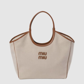 MIUMIU 미우미우 아이비 카네테 패브릭백 5BG276