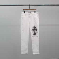 CHROME HEARTS 크롬하츠 크로스 프린팅 청바지