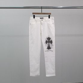 CHROME HEARTS 크롬하츠 크로스 프린팅 청바지