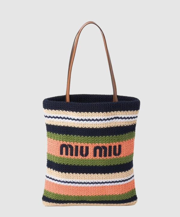 MIUMIU 미우미우 코바늘 토트백 5BG248