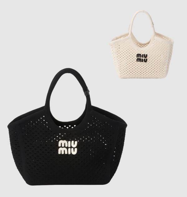 MIUMIU 미우미우 위빙 숄더백 5BG281 2COLOR