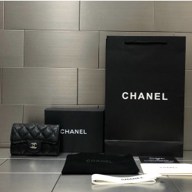 CHANEL 샤넬 캐비어 클래식 카드 홀더