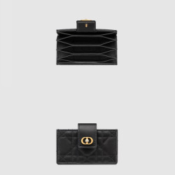DIOR 디올 카드지갑 Jolie 자스민 양 가죽 S3104