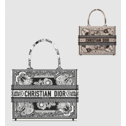 DIOR 디올 북 토트백 미듐 M1296