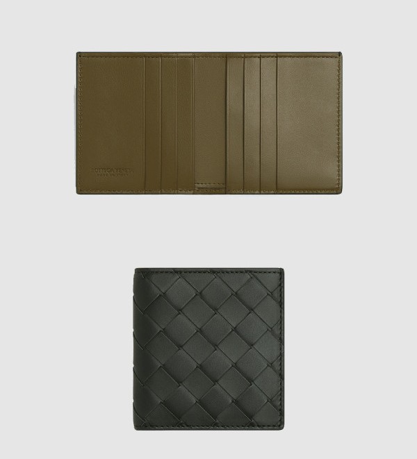BOTTEGA VENETA 보테가베네타 인트레치아토 슬림 폴더형 지갑 749400 5COLOR