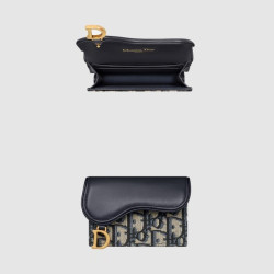 DIOR 디올 새들 카드 지갑 S5611