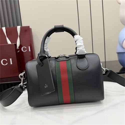 GUCCI 구찌 웹 트레이드마크 스몰 더플백 866980