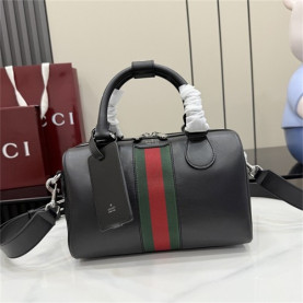 GUCCI 구찌 웹 트레이드마크 스몰 더플백 866980