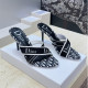 DIOR 디올 여성용 슬리퍼 (굽높이7CM) D18021 2COLOR